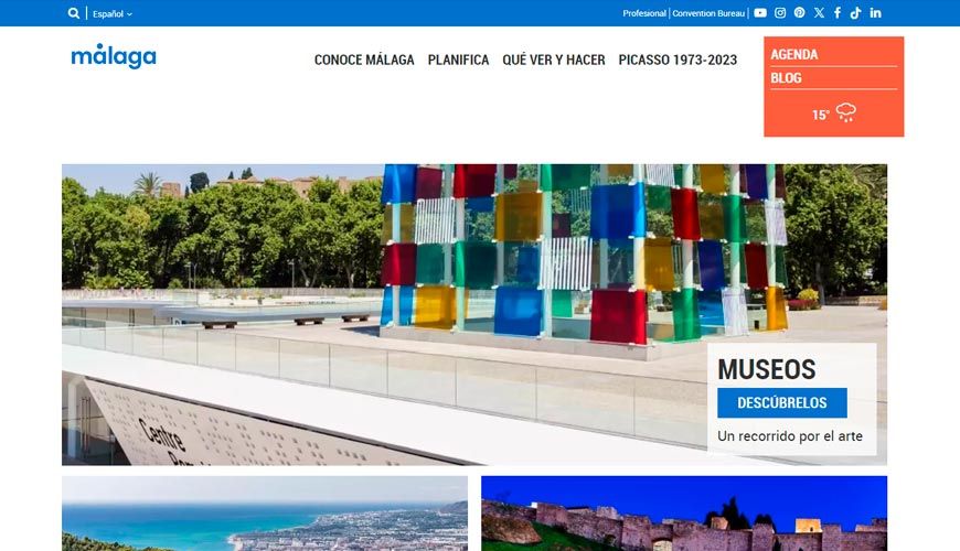 web turismo malaga